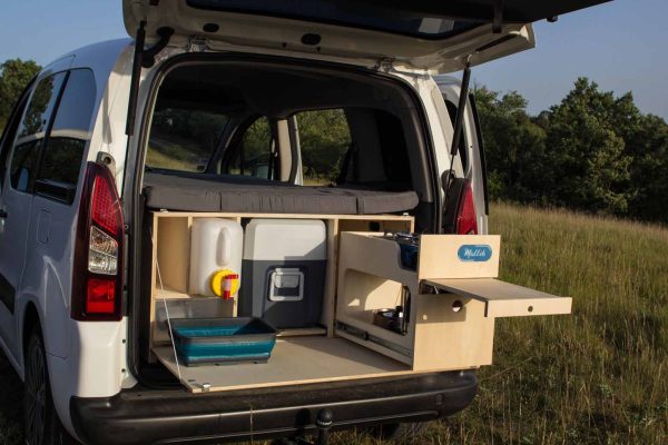 aménagement amovible voiture, van et fourgon, camping box